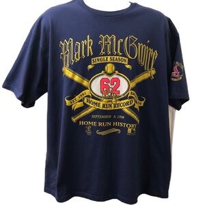 Vintage 1998 Mark McGuire "62" T-Shirt